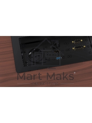 Металлический корпус WRTS-11BOX-B Wize для модульной системы врезного лючка в стол с убирающейся крышкой, черный;