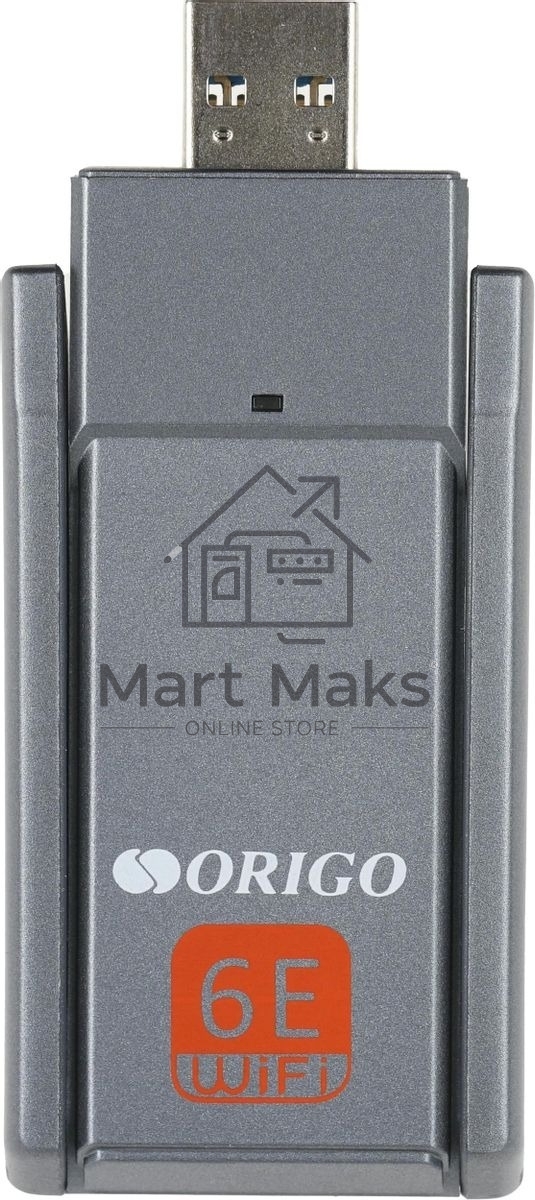 Сетевой адаптер Wi-Fi Origo OW1800M, AX1800, USB 3.0, (ант.внеш.несъем.) 2ант.