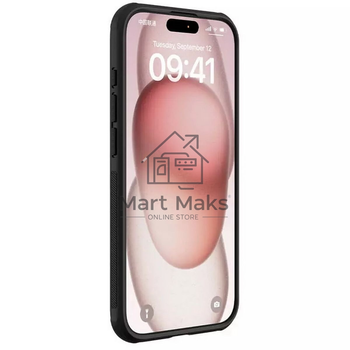 Чехол Super Frosted Shield Pro, черный, (AP IP15 Pro Max)