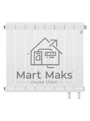 Радиатор Royal Thermo Infinity 500 Bianco Traffico VR80 - 8 секц.