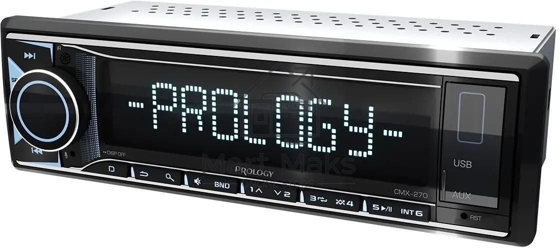 Автомагнитола Prology CMX-270 1DIN 4x55Вт