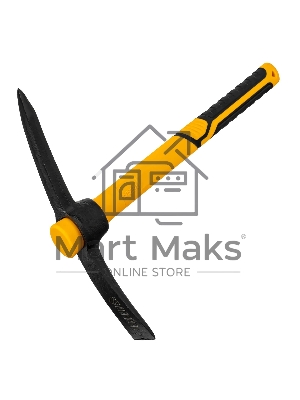 Кирка Denzel 700 г, фибергласовая обрезиненная рукоятка 385 мм