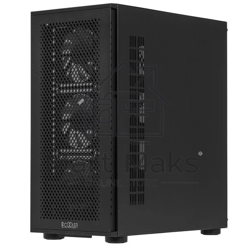 Компьютерный корпус  PCCooler ME200 MESH BK, Mesh Full Tower, черный, TG, SPCC, 3x120mm ARGB E-ATX, ATX, mATX, mITX 180/380/220mm 4x2.5