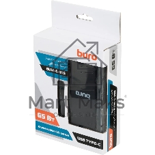 Блок питания Buro BUM-С-065 автоматический 65W 5V-20V 3A 1xUSB 2.4A от бытовой электросети LED индикатор