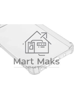 Чехол (клип-кейс) BoraSCO для Xiaomi Poco M6 4G Bumper Case прозрачный