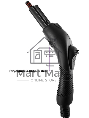 Пароочиститель напольный Kitfort КТ-9102-3 черный/бирюзовый