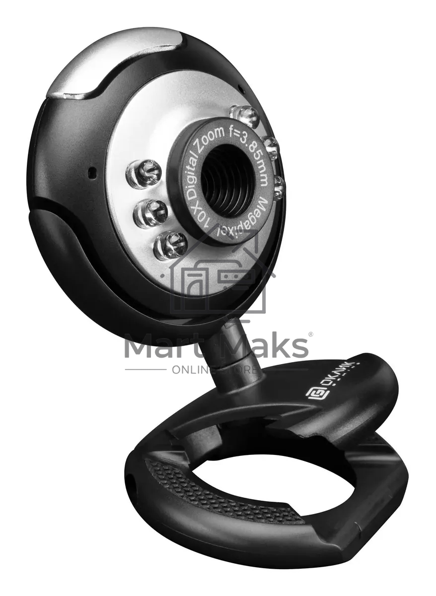 Веб-камера Оклик OK-C8825 черный 0.3Mpix (640x480) USB2.0 с микрофоном