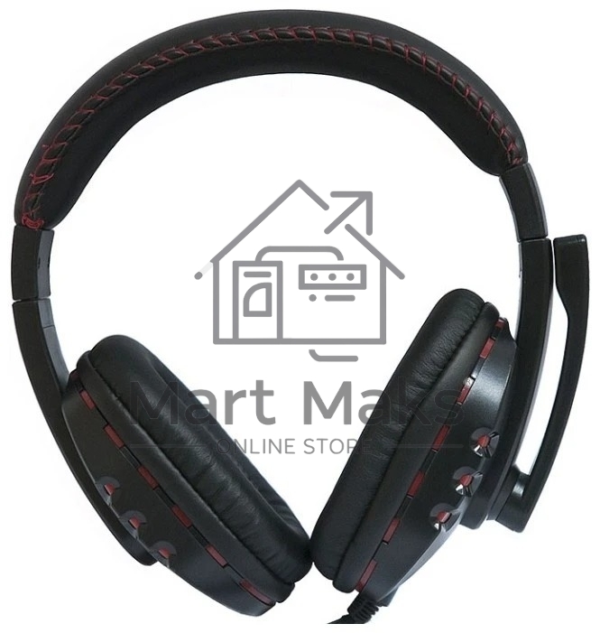 Гарнитура проводная Nakatomi HS-T50MV черный (c рег. громкости)