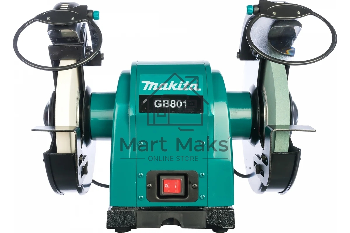 Точило Makita GB 801 Точило,550Вт,2850об\м,2круг205х15.88мм,20.5кг,кор 