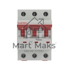 Выключатель автоматический модульный 3п C 25А 4.5кА YON max MD63S YON MD63S-3PC25