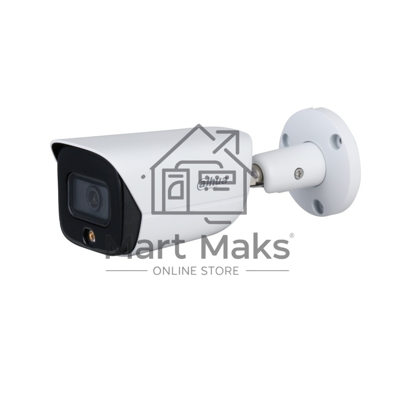Видеокамера IP Dahua DH-IPC-HFW3249EP-AS-LED-0360B 3.6-3.6мм цветная корп.:белый