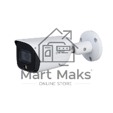 Видеокамера IP Dahua DH-IPC-HFW3249EP-AS-LED-0360B 3.6-3.6мм цветная корп.:белый