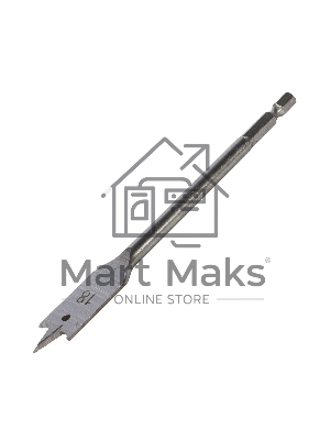 Сверло PATRIOT по дереву перовое 18 мм х 150 мм, 1 шт в блистере