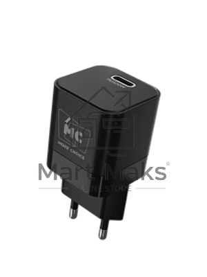 Зарядное устройство MORE CHOICE (4620202555823) NC86i 1Type-C 3.0A PD 20W для Lightning 8-pin Type-C, черный