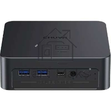 Компьютер Chuwi AuBox Intel Core Ultra 7 256V(2.2Ghz)/16384Mb/1000PCISSDGb/Int:Intel Iris Xe Graphics/BT/WiFi/war 1y/0.865kg/Gray/Win11Pro + DDR5 (no Slots)/USB3.2*5/HDMI*2/DP*1/RJ45*1/WIFI6E,BT5.3/Tipe-C*2/bracket/Aluminum Alloy + Galvanize