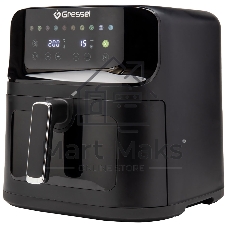 Аэрогриль Gressel GAF-1826 черный, 1700 Вт, 7,5 л, сенсор, 10 программ