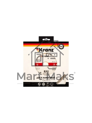 Диск алмазный отрезной сплошной 180x22.2/25,4 мм Kranz 