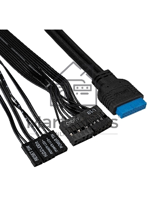 Компьютерный корпус Miditower ExeGate XP-333U-UNS400 (ATX, БП UNS400 с вент. 12см, 1*USB/2*USB 3.0, аудио, черный)