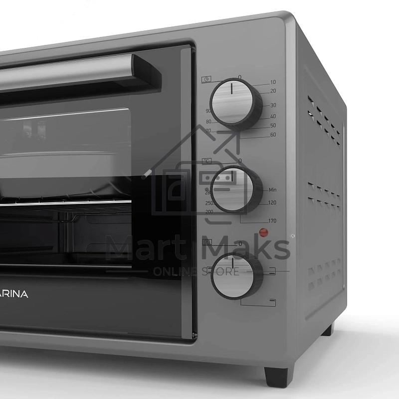 Мини-печь Darina UB NDE 37 701 Gr 37л. 1400Вт серый