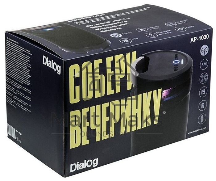 Портативная аудиосистема DIALOG AP-1030