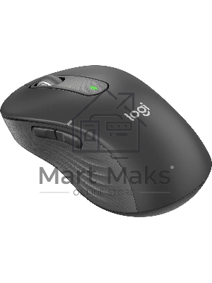 Мышь беспроводная Logitech Signature M650 L графитовый, 4000 dpi, радиоканал, Bluetooth, USB, кнопки - 5
