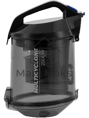 Пылесос Starwind SCV2555 черный/синий, 400/2500 Вт, уборка сухая, пылесборник контейнер 3 л