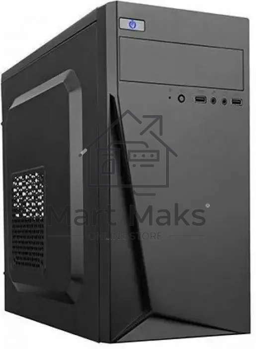 Компьютерный корпус LinkWorld VC-13M071 М0 черный без БП mATX 1x80mm 1x120mm 2xUSB2.0 audio