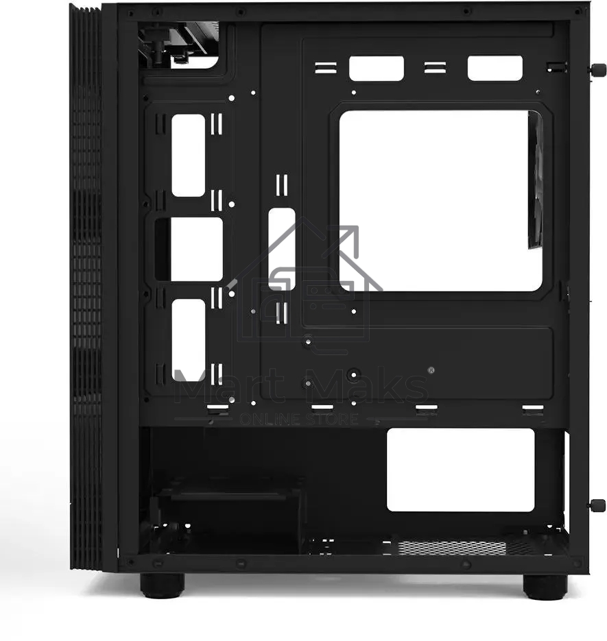 Компьютерный корпус Zalman ZM-T4 plus черный без БП mATX 1x80mm 3x120mm 1xUSB2.0 1xUSB3.0 audio bott PSU