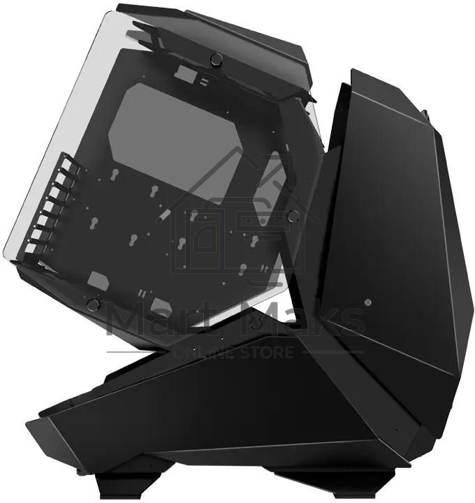 Компьютерный корпус без блока питания JONSBO MOD-5, Full-Tower, TG, no fans, 2xUSB-A 3.0 + 1xUSB-C 3.2, ATX, mATX, mITX Black