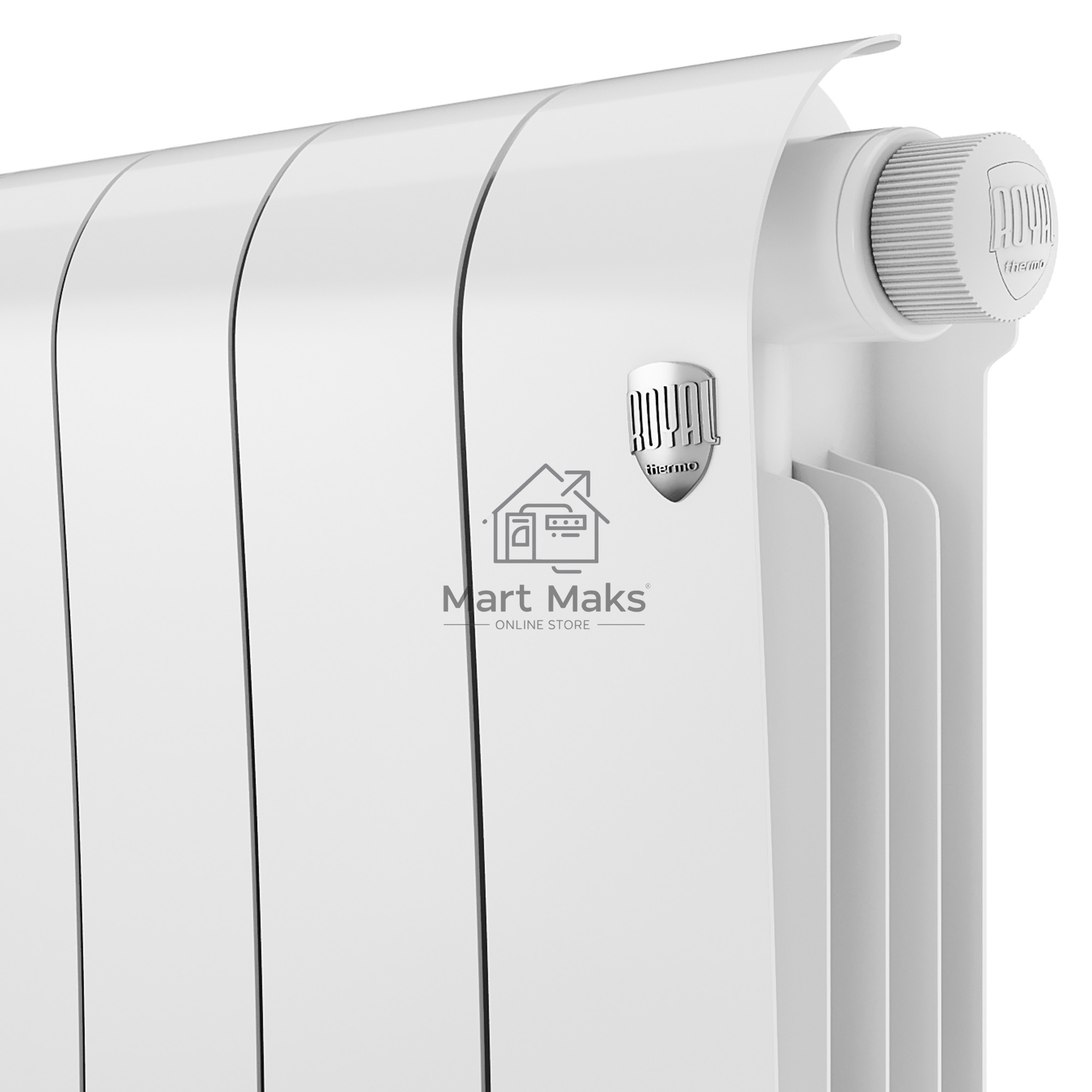 Радиатор Royal Thermo Infinity 500 Bianco Traffico VR80 - 8 секц.