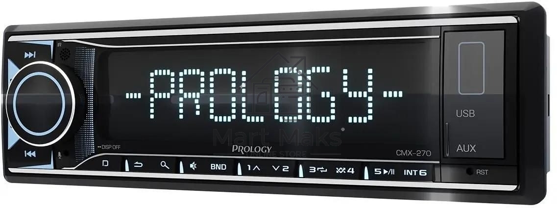 Автомагнитола Prology CMX-270 1DIN 4x55Вт