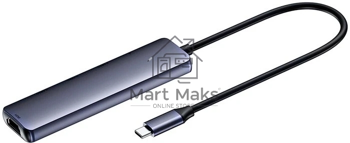 USB-концентратор Netac Hub WF13, Type-C to USB3.0+USB2.0*2+100W PD+HDMI (repl. NT08WF13-30GR)