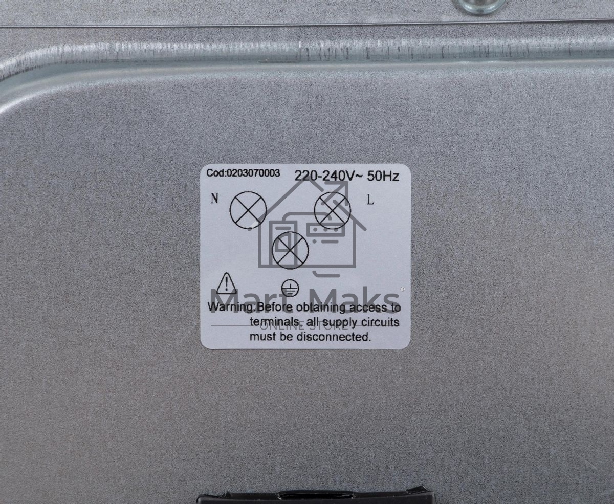 Шкаф духовой газовый Maunfeld EOGC604B, встраиваемый