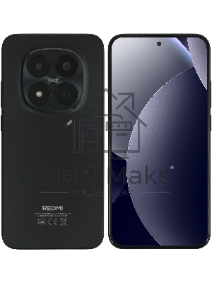 Смартфон Redmi Note 15 Pro+ 5G 12/512Gb, черный