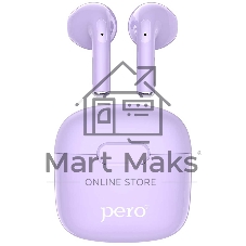 Беспроводные наушники PERO TWS05 COLORFUL Purple