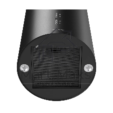 Вытяжка Kuppersberg TUBA 35 B, цилиндрическая, островная, 35 см, электронное кнопочное управление, таймер, отвод/рециркуляция, 3 скорости, производительность 850 м3/ч, LED освещение, обратный клапан, уровень шума 68 дБ, угольный фильтр CF110 (опция), цвет черный