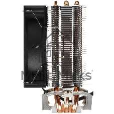 Кулер для процессора DEEPCOOL AG300 MARRS серебристый, 92 мм, алюминий/медь, 3050 об/мин, 30.5 дБ, 4 pin, 150 Вт, 129 мм