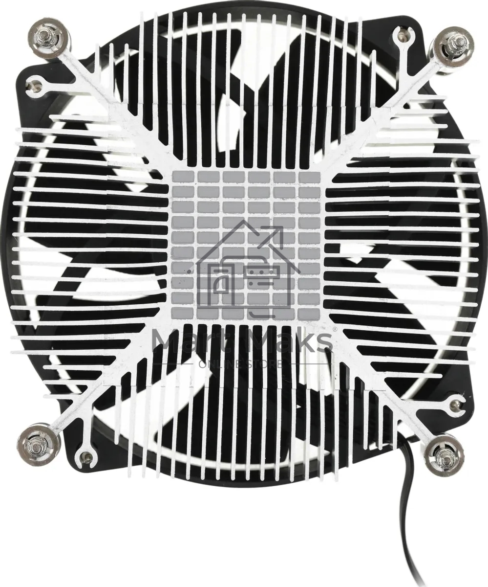 Кулер ID-COOLING DK-17 PWM серебристый/черный 92мм алюминий 2200rpm 26db 4-pin 65W 42мм