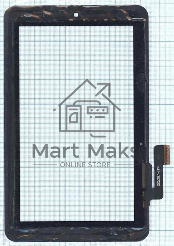 Сенсорное стекло (тачскрин) SG5297-FPC-V2, черное