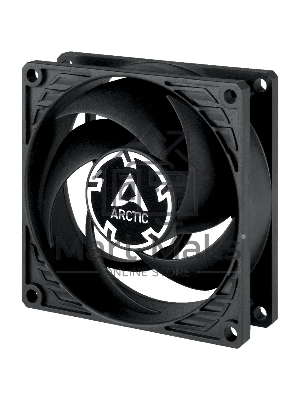 Вентилятор для корпуса Arctic P8 Max черный, 80 мм, 5000 об/мин, 25.3 дБ, 4 pin