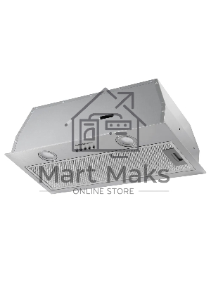 Вытяжка встраиваемая HOMSair Fleet 60 нержавеющая сталь, 59.8 см, 520 куб. м/ч, 50 дБ