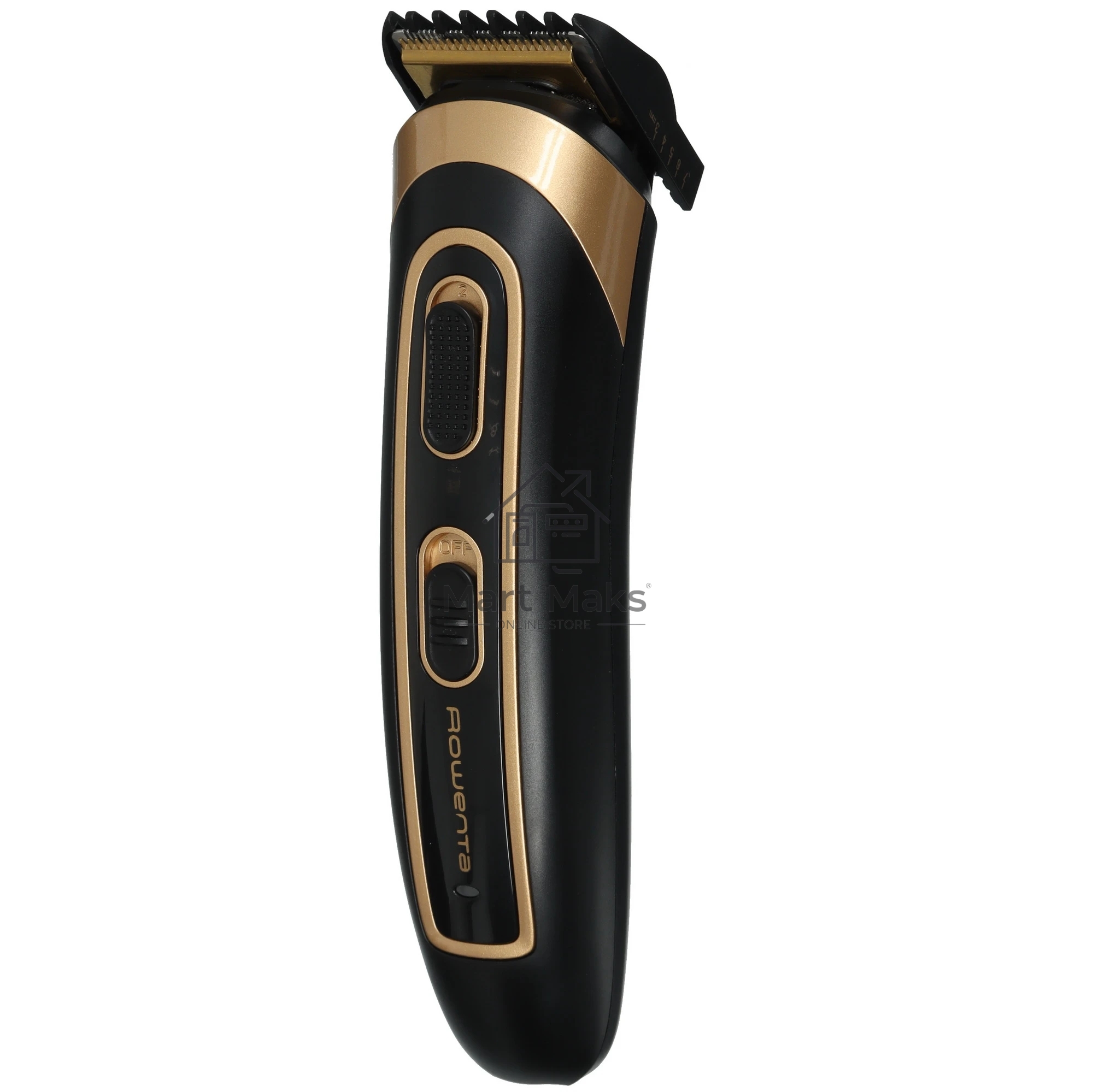 Триммер Rowenta TN9118F0 черный/золотистый (насадок в компл:9шт)