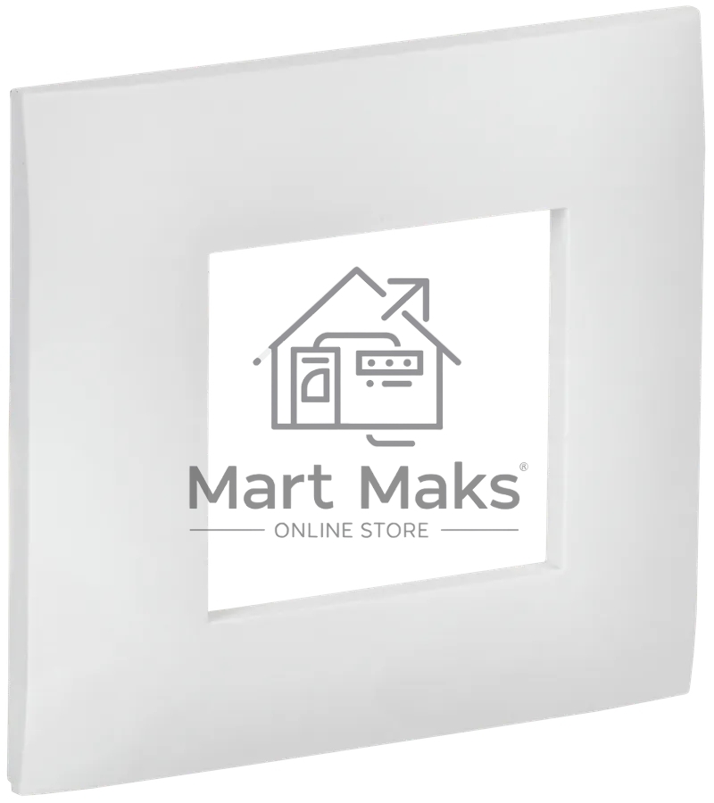 Рамка 1-ая SK-F01W IEK SKANDY Арктический белый