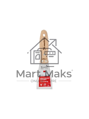 Шпательная лопатка Matrix из нержавеющей стали, 60 мм, буковая рукоятка, EFP