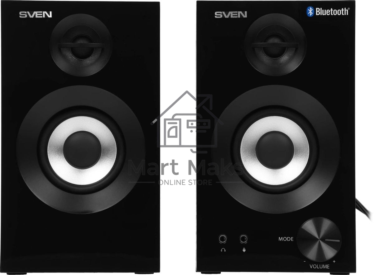Акустическая система SVEN АС SPS-621, черный (28 Вт, Bluetooth)
