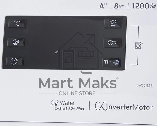 Стиральная машина Indesit BWE 81282 L белый, загрузка фронтальная 8 кг, 1200 об/мин., класс: А