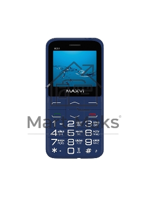 Мобильный телефон Maxvi B231 blue