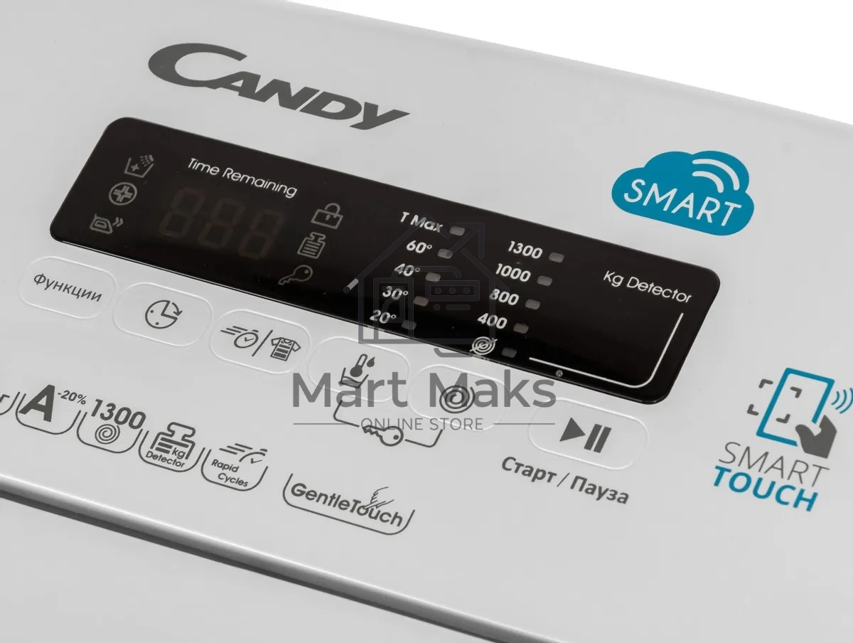 Стиральная машина Candy CST G283DM/1-07 белый, загрузка вертикальная 6 кг, 1300 об/мин., класс: А++