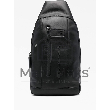 Рюкзак слинг мужской Piquadro Urban CA6540UB00/N, кожа, черный
