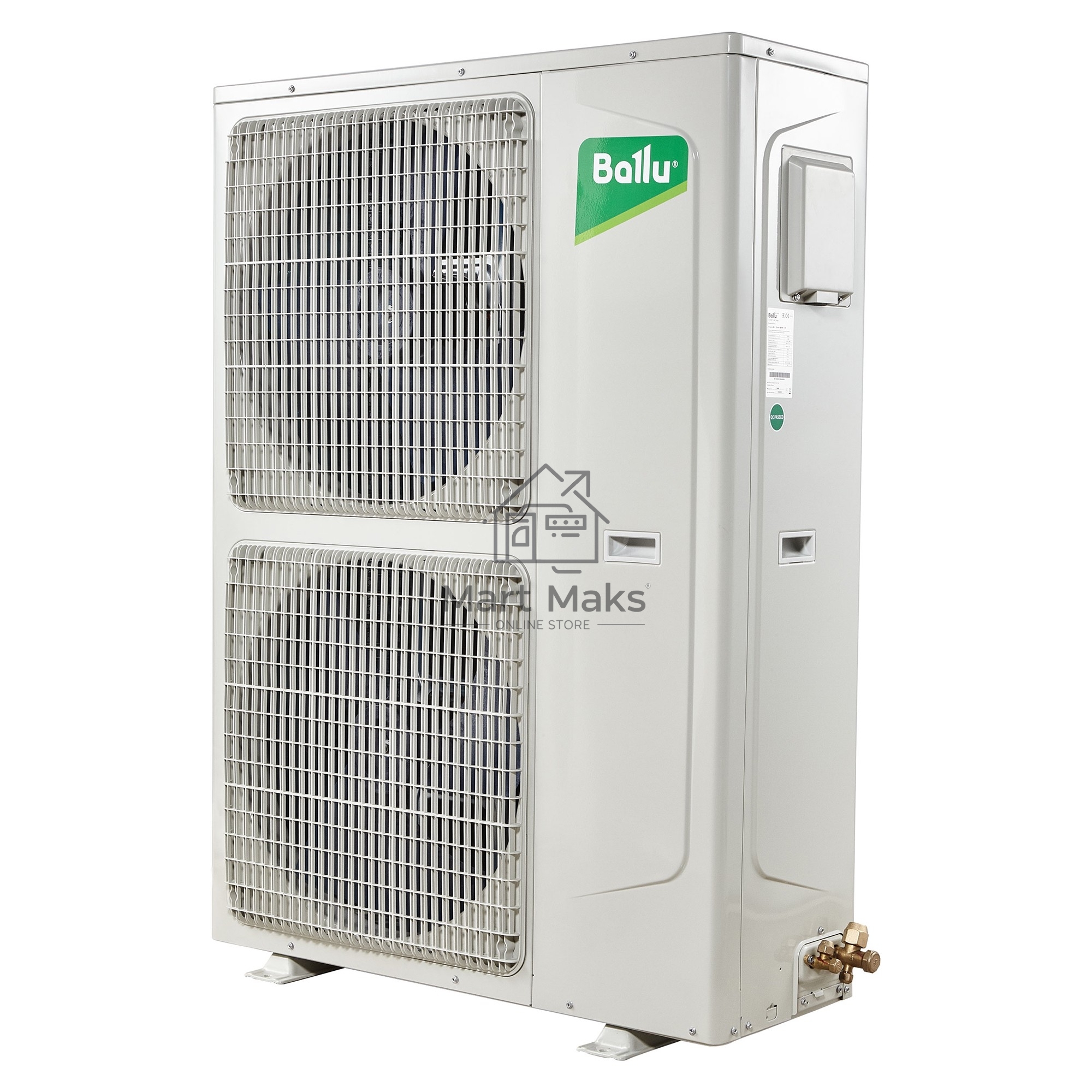 Наружный блок сплит-системы универсальный Ballu Machine BLC_O/out-24HN1_21Y 24000 BTU, 70 м², охлаждение, обогрев, осушение